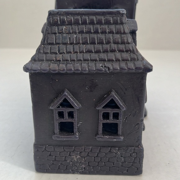Vintage Pottery Barn Vintage Wax Haunted House Votive Candle Holder Halloween - Picture 7 of 17